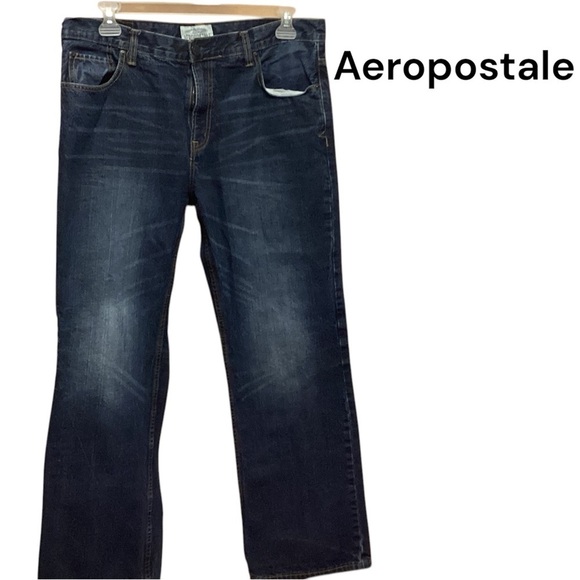 LIKE NEW AEROPOSTALE JEANS SIZE 36” x 30”.  EXCELLENT CONDITION - Picture 1 of 3